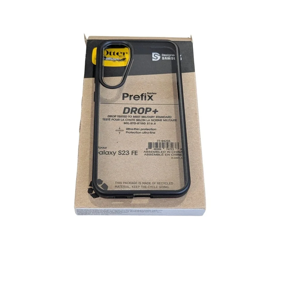 V4-N OtterBox‎ Prefix Series Case For Samsung Galaxy S23 FE In Black/Clear